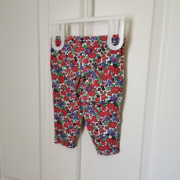 5/$10 Carters floral leggings size 6 m - Picture 4 of 4